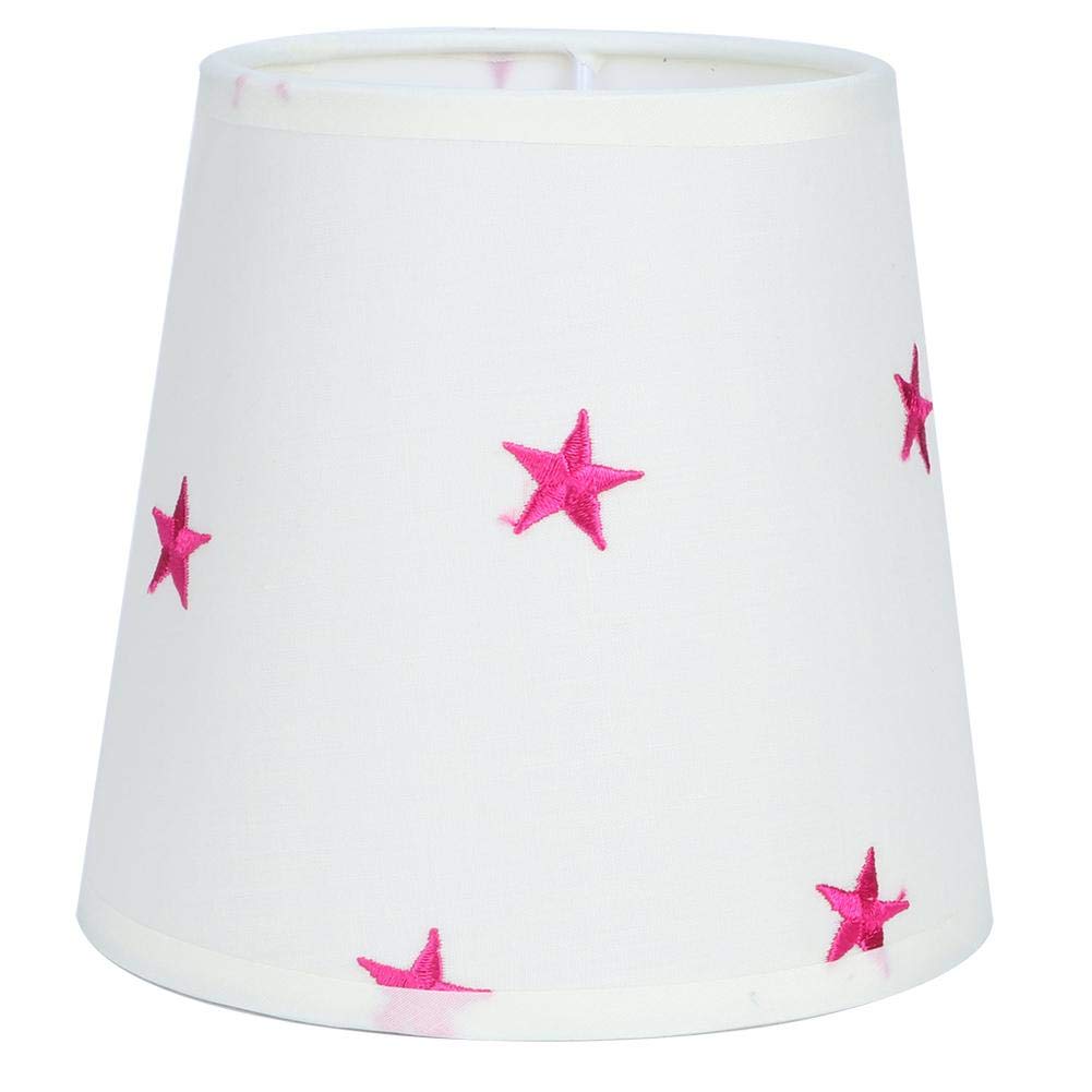 Star Pattern Lamp Shade for Table Lamps - 4.3x5.9x5.5in Replacement Lampshade (Type A) - Perfect for Bedroom, Living Room & Office Decor