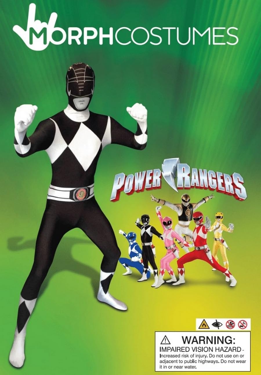 Power Ranger Morphsuit Costume for Adults - Men & Women | Official Licensed Halloween Cosplay Outfit for Parties, Comic-Con & Themed Events