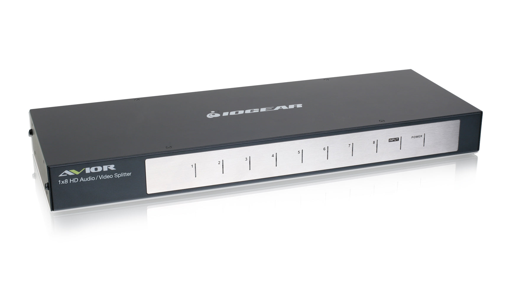 8-Port HDMI Splitter - 1x8 HDMI Distribution Amplifier for 4K 60Hz HDR - Supports Ultra HD, 3D, 1080P - Ideal for Home Theater, Gaming, Conference Rooms & Multi-Screen Displays