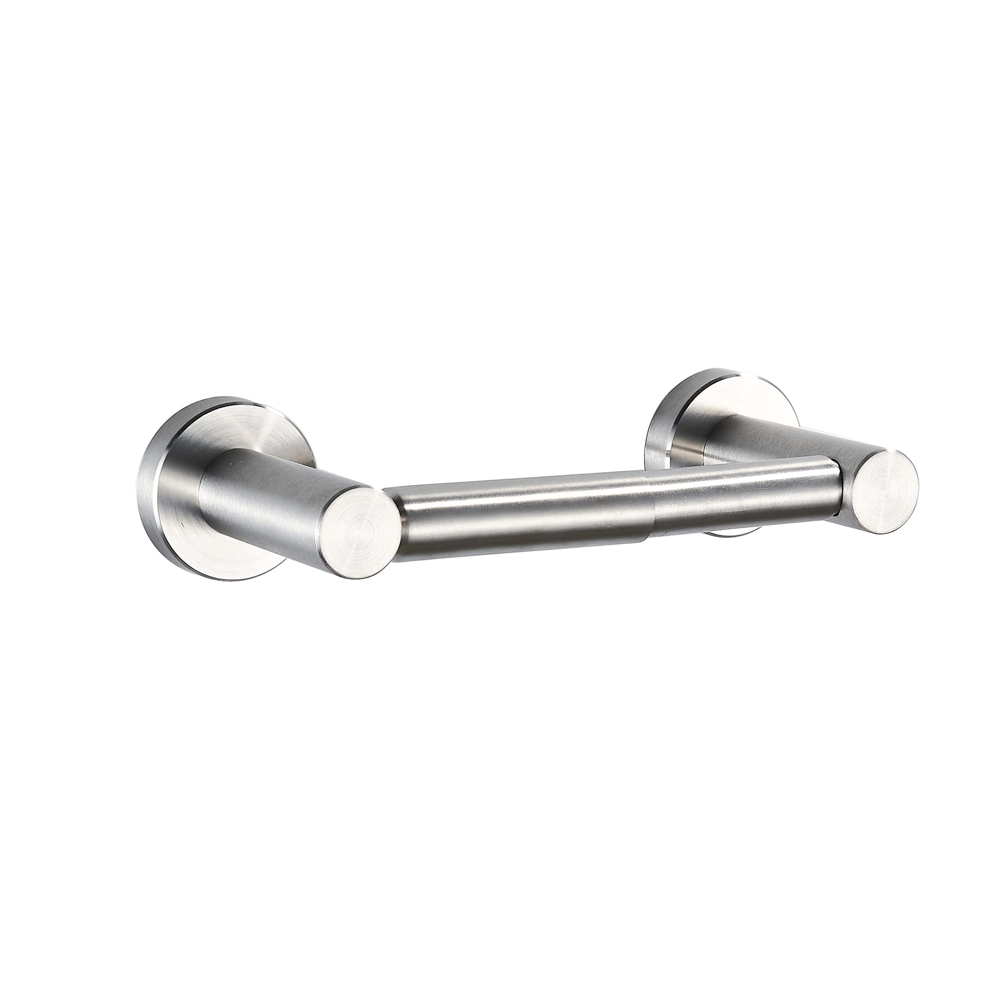 Brushed Nickel Toilet Paper Holder Wall Mount - Pivoting Arm & Stainless Steel SUS 304 - Durable Bathroom Tissue Holder for Home & Commercial Use