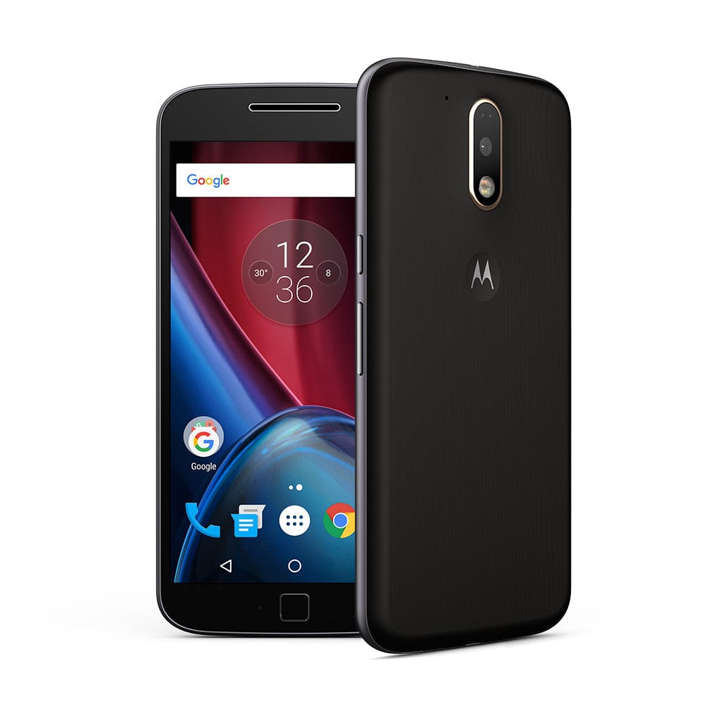 Motorola Moto G4 Plus Unlocked Smartphone 16GB Black - CDMA GSM Compatible for Travel, Work & Everyday Use