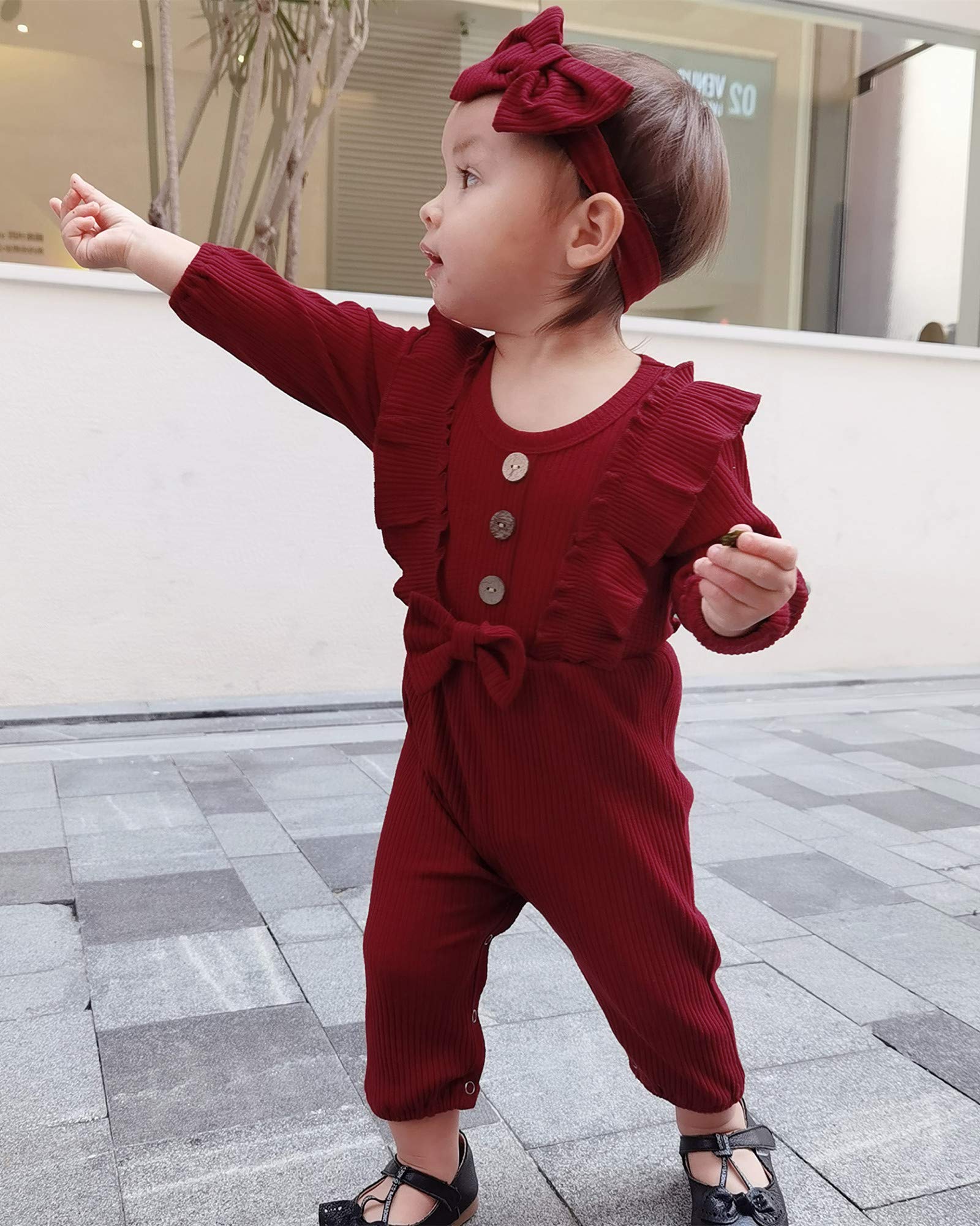 Mioglrie Newborn Baby Girl Clothes - Soft Cotton Short Sleeve Romper Jumpsuit for Summer | Perfect for Playtime, Outings & Photo Shoots