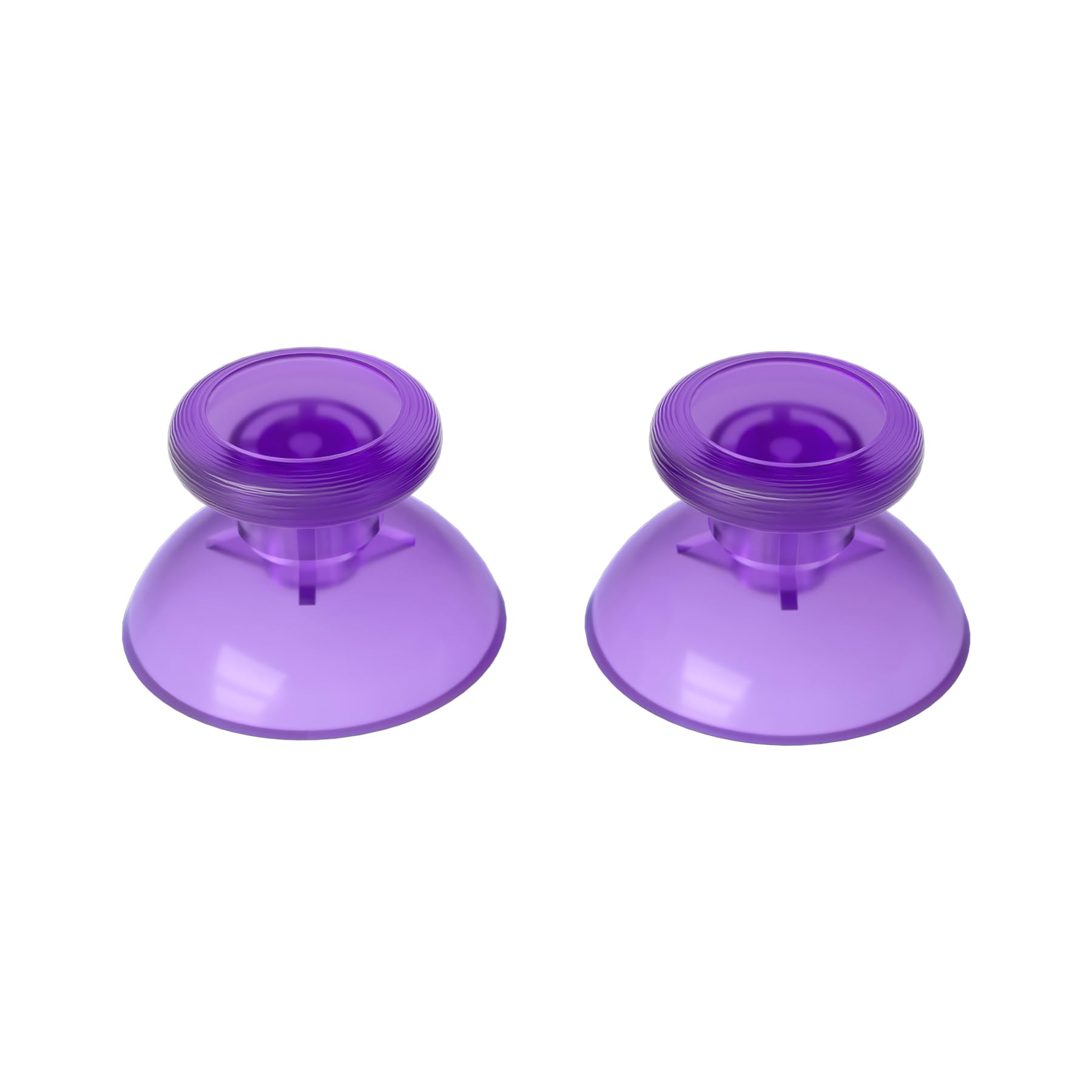 eXtremeRate Replacement 3D Analog Joystick for Nintendo Switch Pro Controller - Transparent Purple Custom Thumbsticks | Compatible with Switch Pro Controller for Gaming, Streaming & Esports