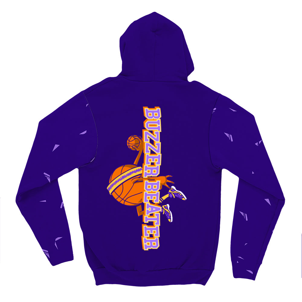 Youth Buzzer Beater Hoodie - Trendy Basketball Pullover for Boys & Girls - Perfect for Game Day, School & Streetwear Fashion
