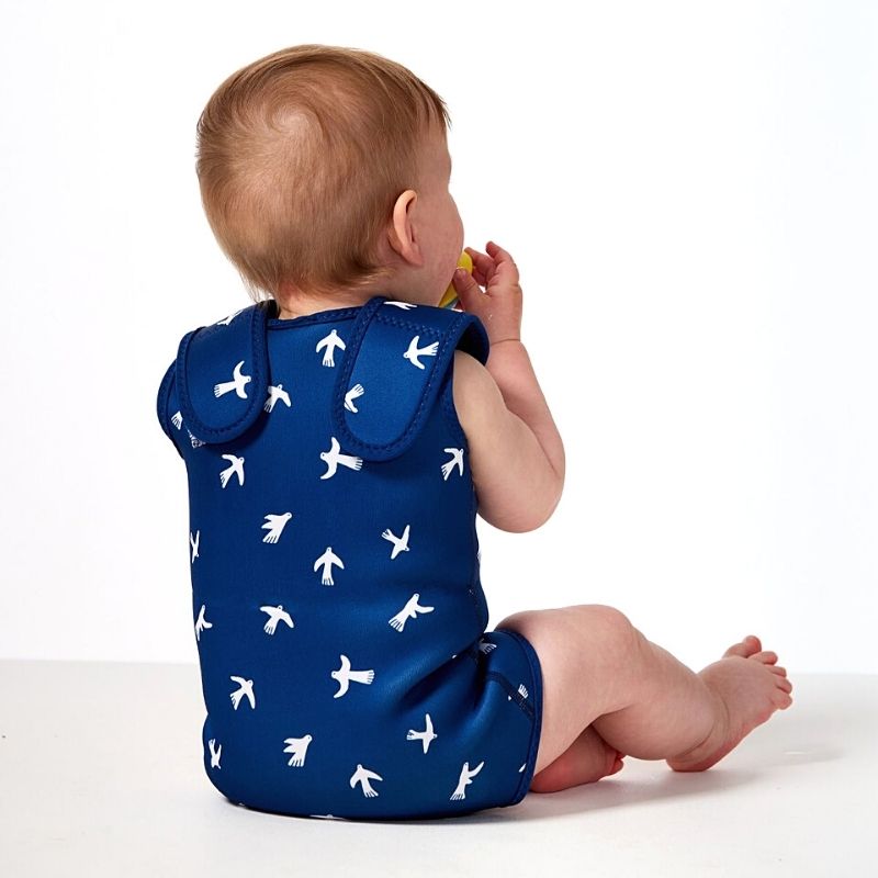 Neoprene Baby Wrap Wetsuit for Infants 0-18 Months | Warm & Comfortable Swimwear for Pool, Beach & Water Play