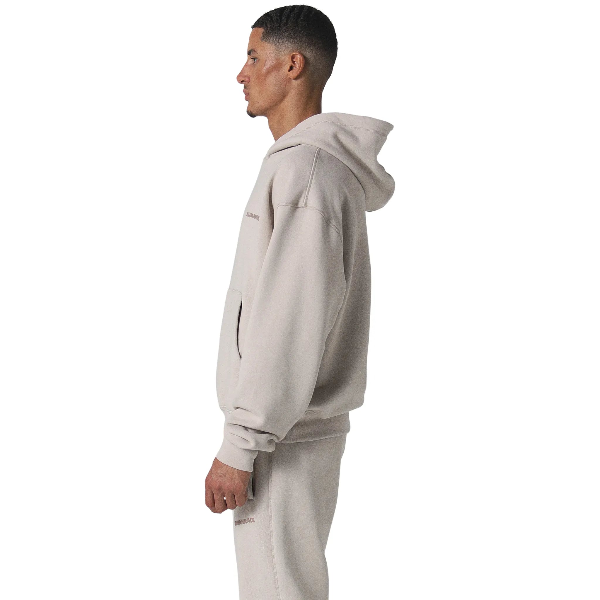 Human Race Erisi Deep Taupe Hoodie - Stylish Pullover Sweatshirt for Men & Women | Comfortable Casual Wear for Street Fashion, Gym & Outdoor Activities