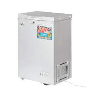 Farfalla FCF 170W Energy Efficient Upright Freezer with Dual Function - Perfect for Home, Garage, or Basement Storage of Frozen Foods and Beverages