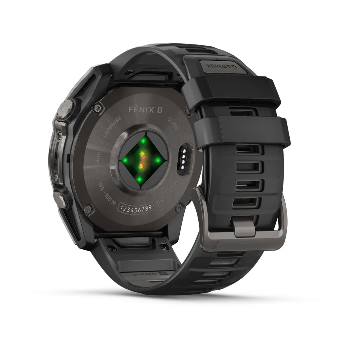 Garmin Fenix 8 AMOLED 51mm GPS Smart Watch - Multisport Fitness Tracker with Heart Rate Monitor, Sleep Tracking & Waterproof Design - Perfect for Running, Hiking & Outdoor Adventures