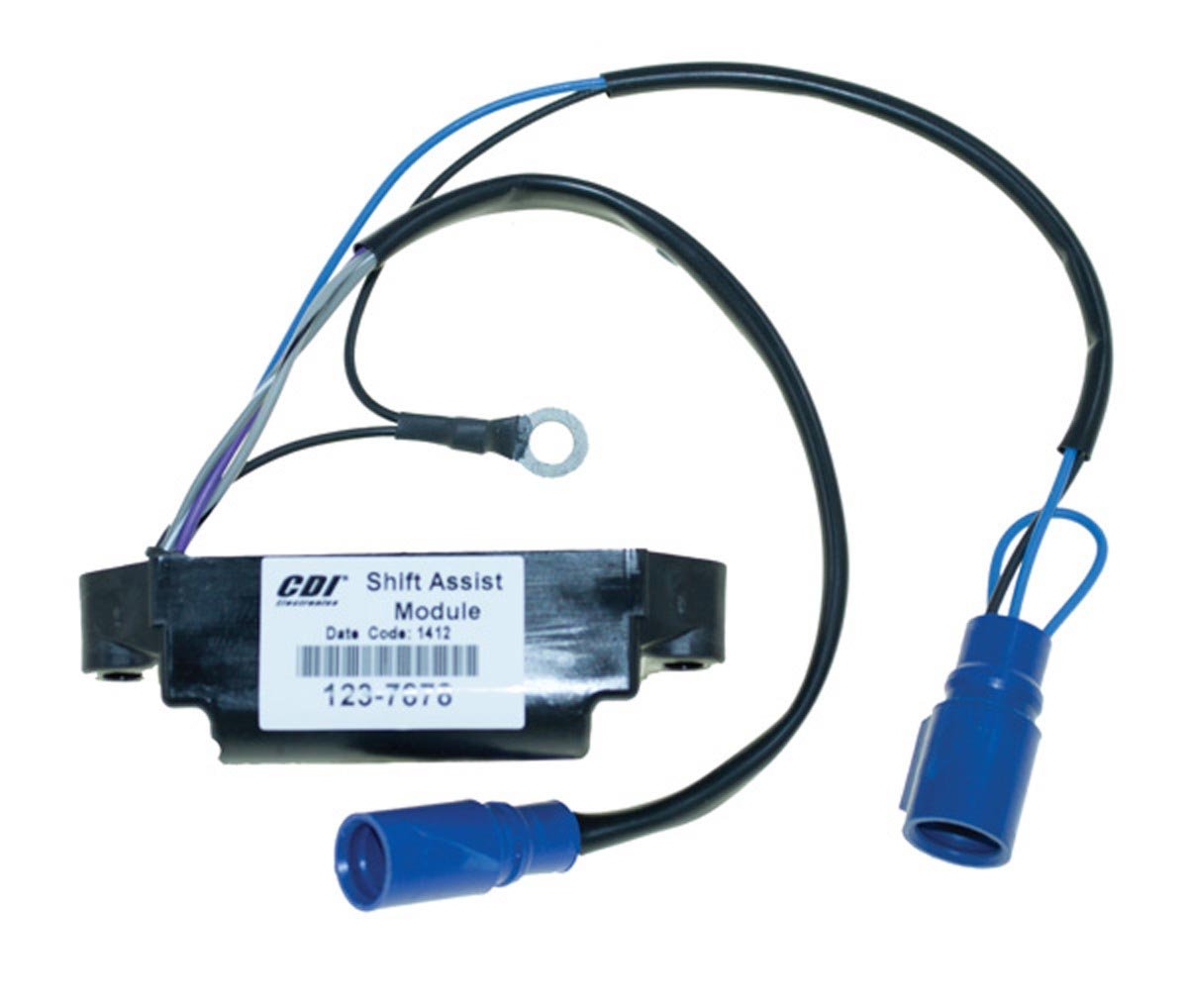 Johnson Evinrude Electronic Shift Assist Delco Distributor WSM 123-7878 OEM# 986610, 987396, 987878 CDI Electronics - Compatible with Outboard Motors for Smooth Gear Shifting