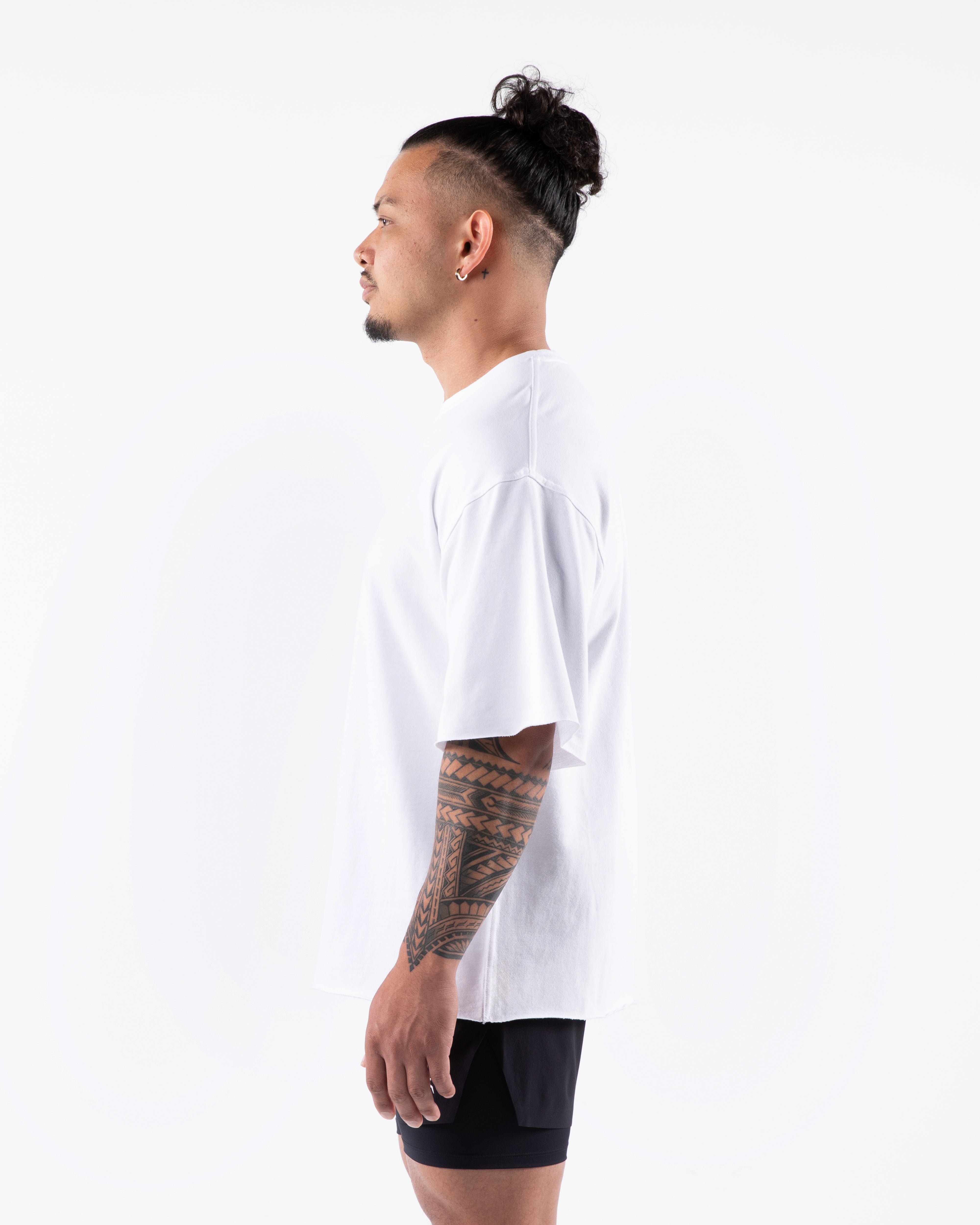 Premium 3-Pack Terry Cotton T-Shirts for Men - Soft & Breathable White Crewneck Tees - Perfect for Gym, Lounge & Everyday Wear
