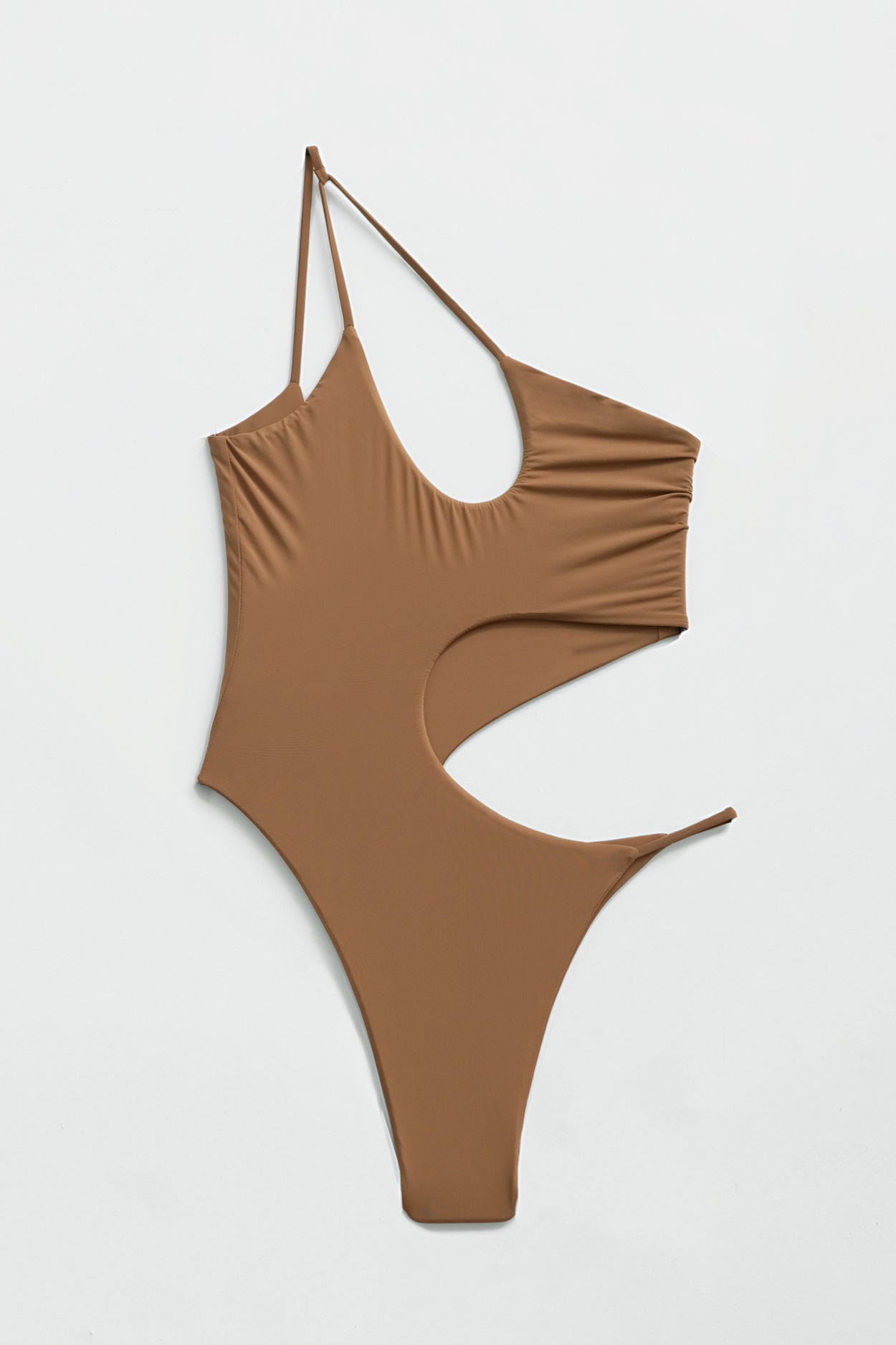 Blaise One Piece Swimsuit - Sexy Brown Sugar Color Bathing Suit for Women | Perfect for Beach, Pool, and Summer Vacations