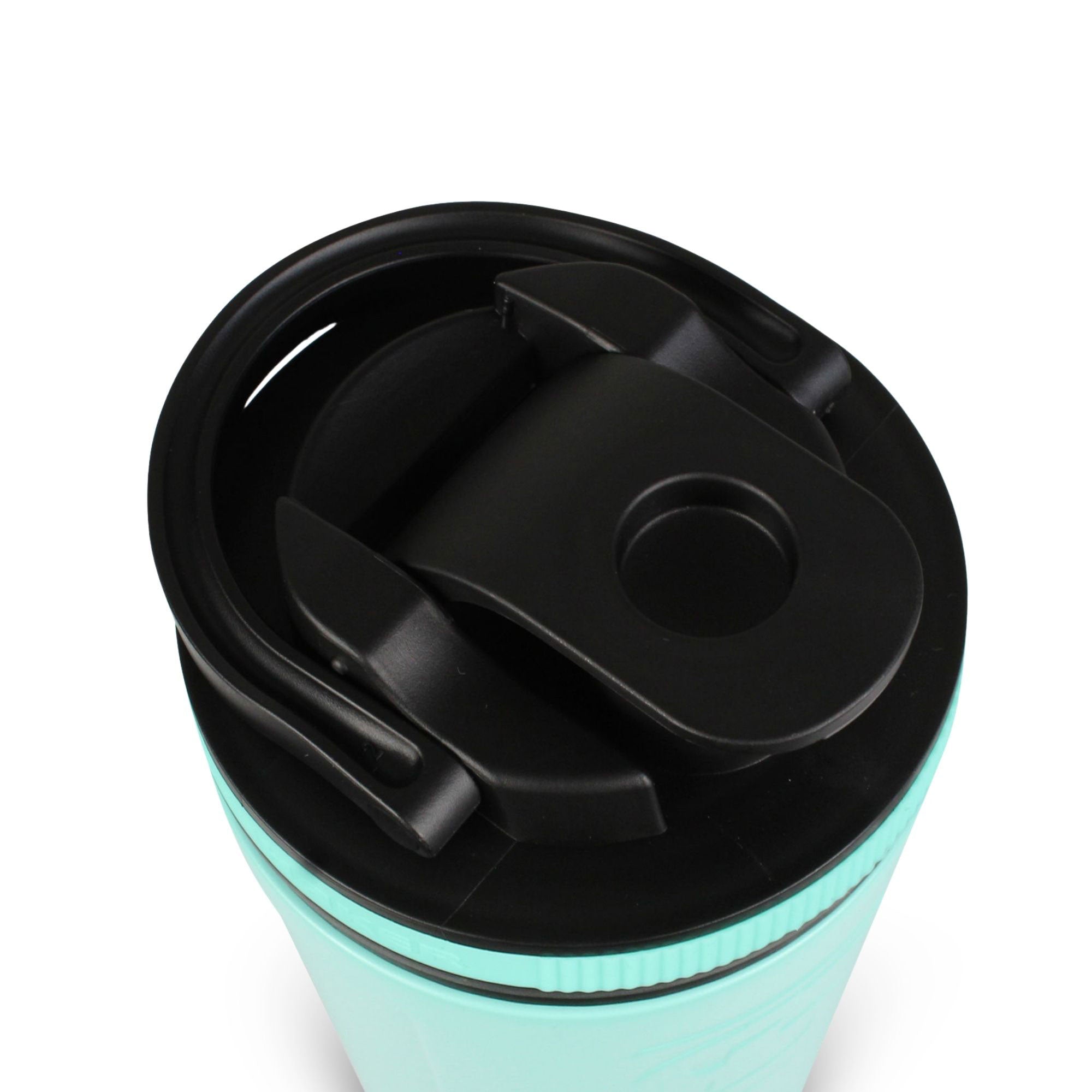 36oz Insulated Stainless Steel Ice Shaker Bottle for Gym & Workouts - Mint Green - Leakproof Protein Shaker with Mixing Ball - Perfect for Bodybuilding, Protein Drinks & Post-Workout Recovery