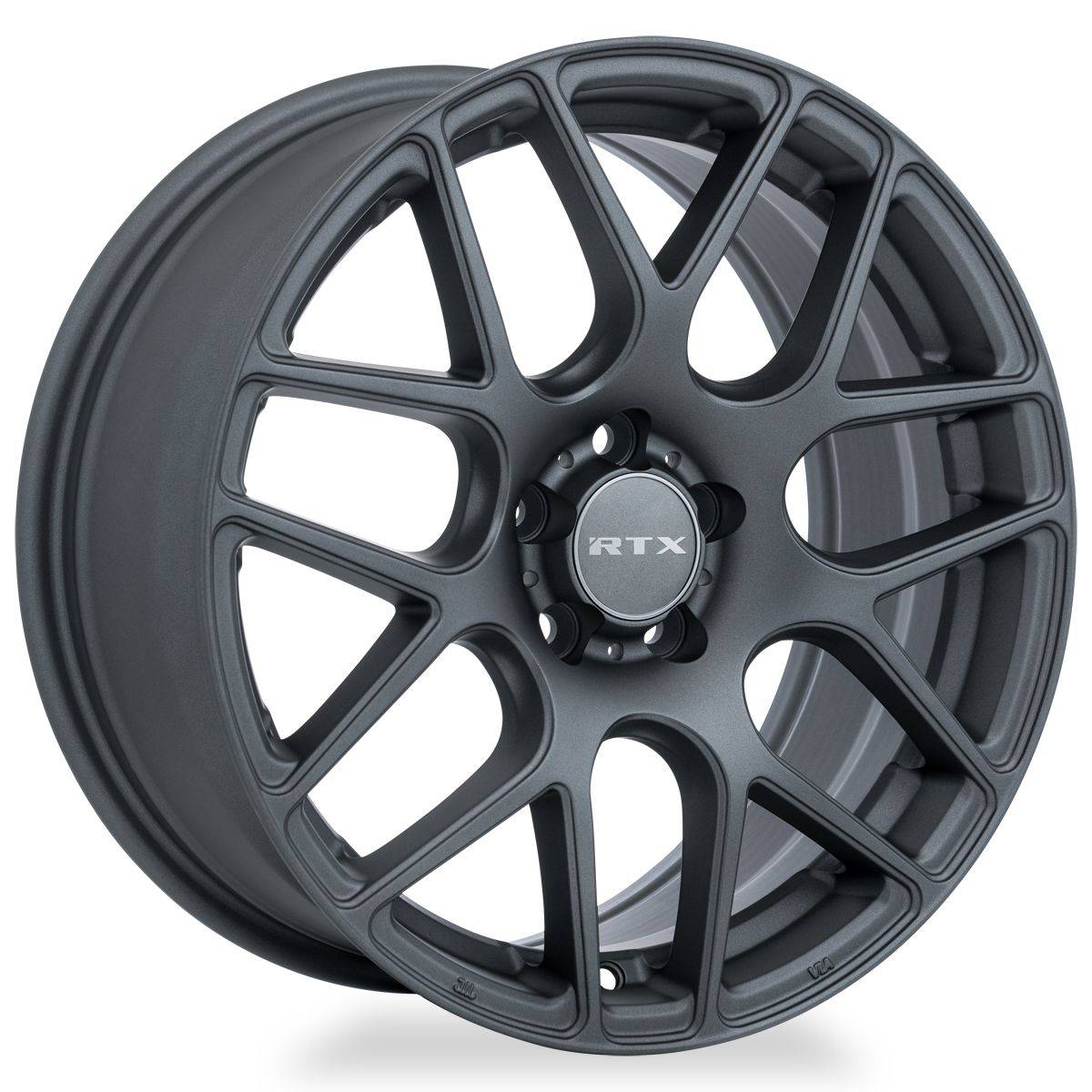 RTX Envy 16x6.5 Inch Alloy Wheels - 5x114.3 Bolt Pattern, 38mm Offset, 73.1mm Center Bore - Perfect for Honda Civic, Toyota Camry & Other Sedans - Upgrade Your Ride's Style & Performance