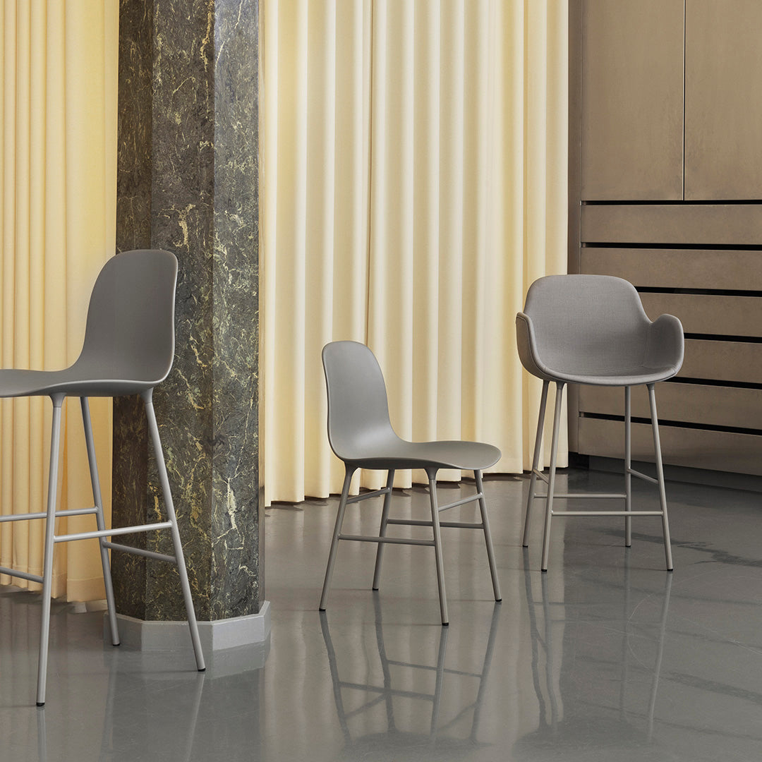 Simon Legal Form Bar Chair by Normann Copenhagen - Modern Scandinavian Design for Home, Office & Cafe Use