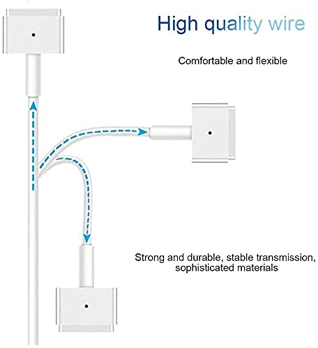 Original Title: Elvoes Replacement for MacBook Air Charger, AC 45W T-tip Power Adapter Laptop Charger for Mac Book Air   Optimized Title: Elvoes 45W T-Tip AC Power Adapter Replacement Charger for MacBook Air - Compatible with MacBook Air 11