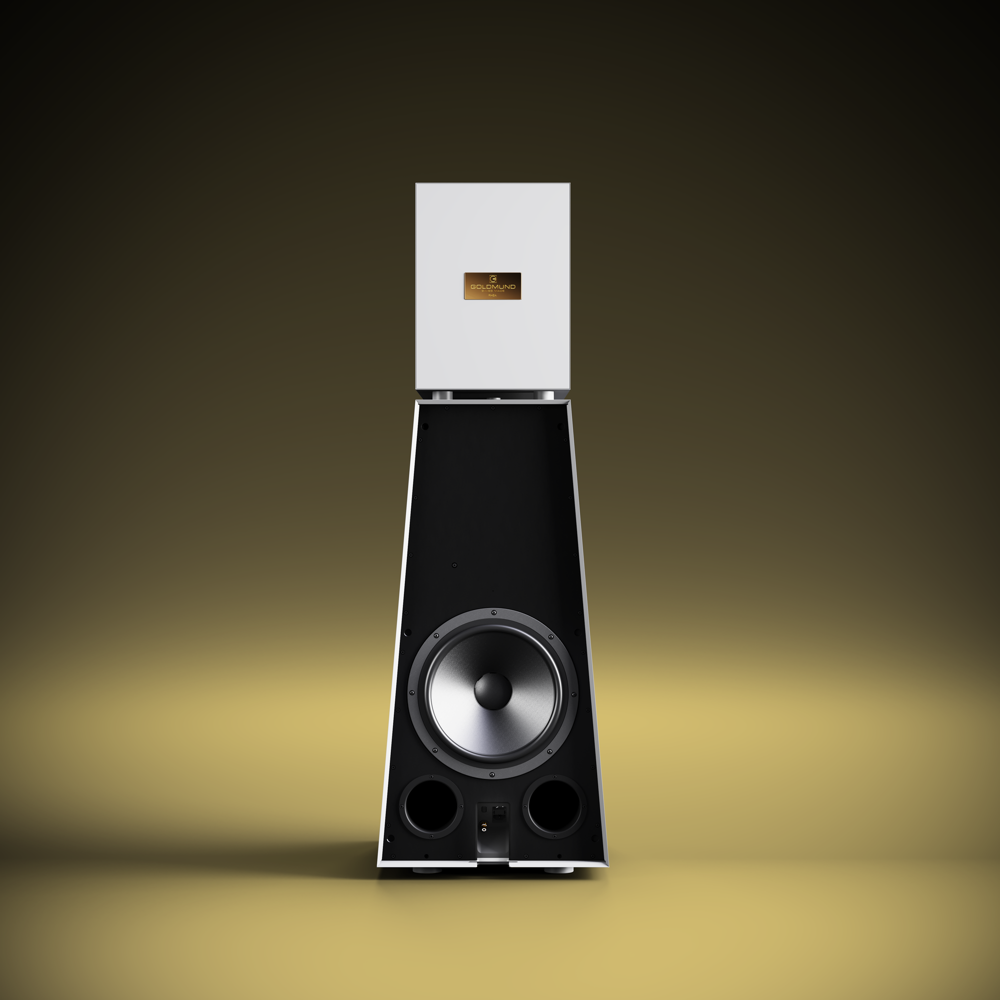 Premium Goldmund RHEA Active Wireless Bluetooth Speakers - HiFi Sound System for Home Theater, Music Studio & Office Entertainment