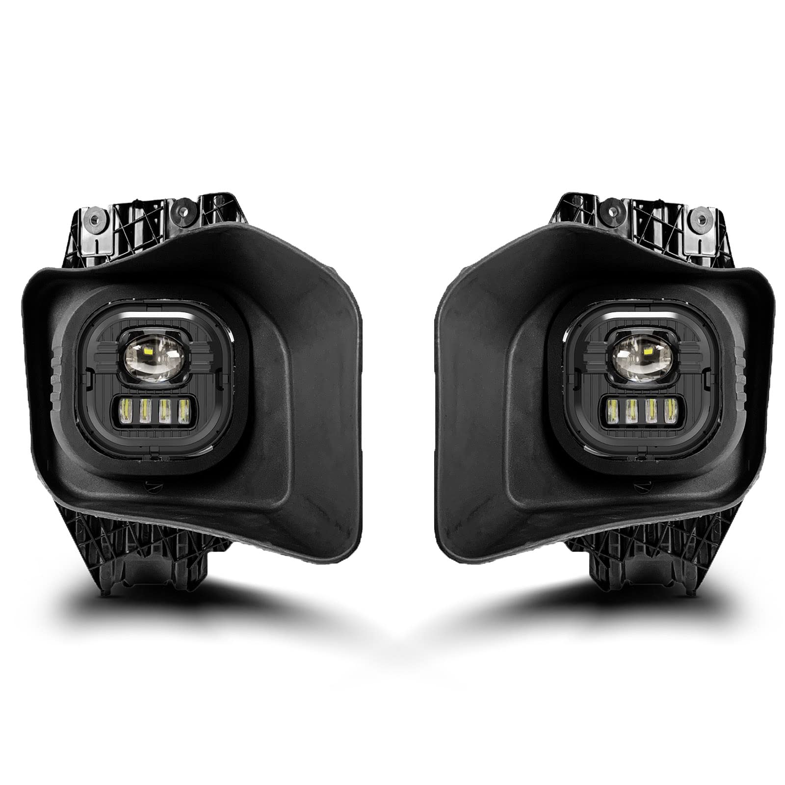 High-Performance LED Fog Lights Kit for 2011-2016 Ford F250 F350 F450 Super Duty - Waterproof Driving Lamps with Left & Right Side Assembly - Perfect for Off-Roading, Night Driving & Extreme Weather Conditions