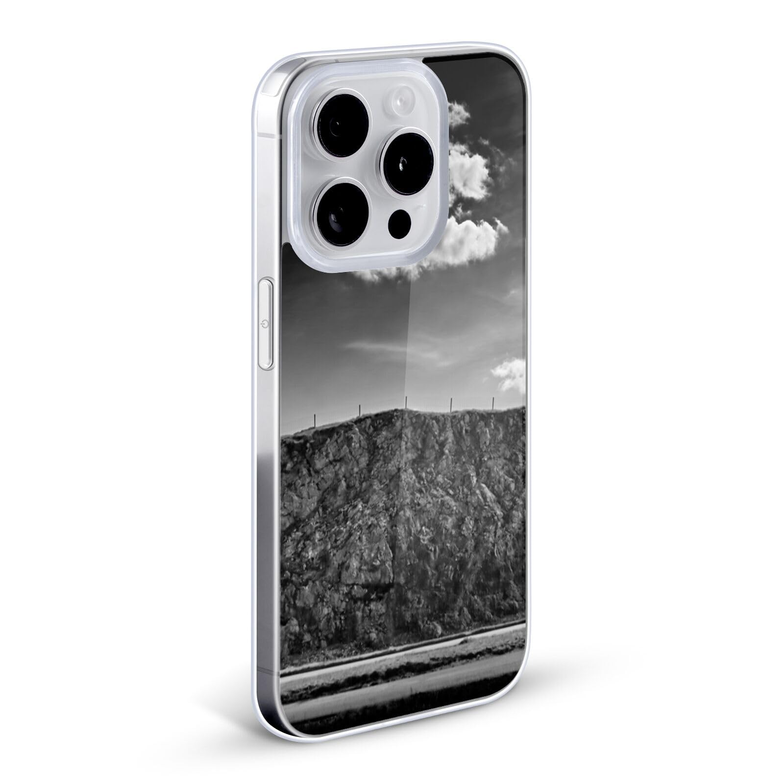 Officially Licensed Dorit Fuhg The Cloud Travel Stories Soft Gel Phone Case for Apple iPhone 12 Pro Max - Cute Protective Cover for Travel, Work & Everyday Use