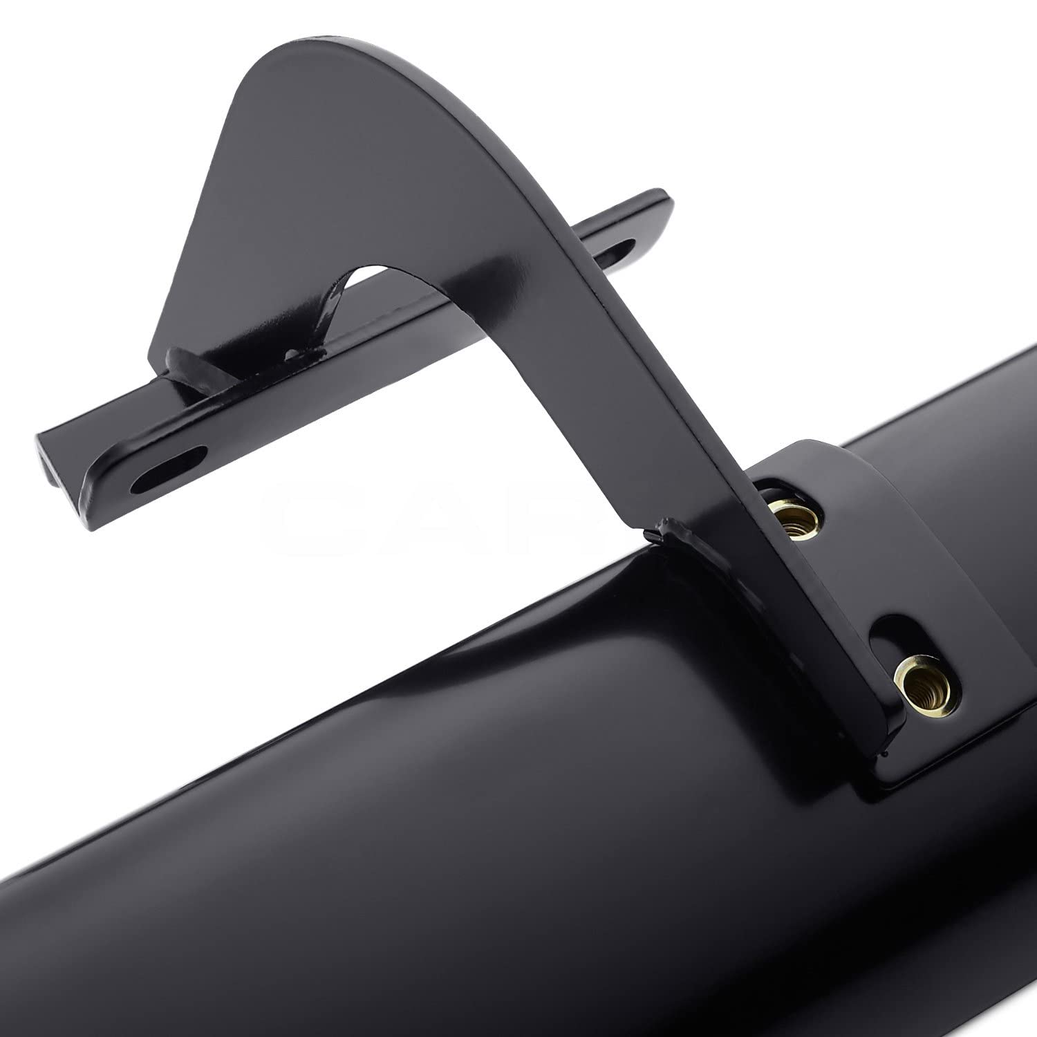 Steelcraft 423409BP 5-Inch Premium Black Oval Side Bars - Heavy Duty Truck Running Boards for Ford F-150, Silverado & RAM 1500 - Off-Road Protection & Easy Step Access