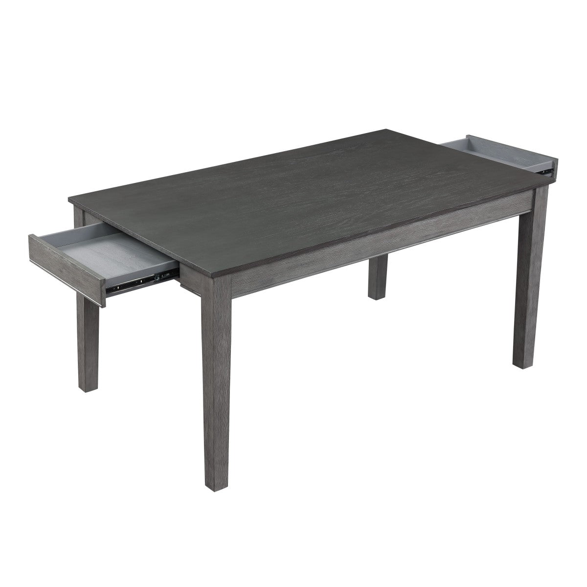 Armhurst Collection Dining Table - Modern Wooden Dining Table for 6, Farmhouse Style Kitchen Table, Perfect for Family Gatherings & Dinner Parties