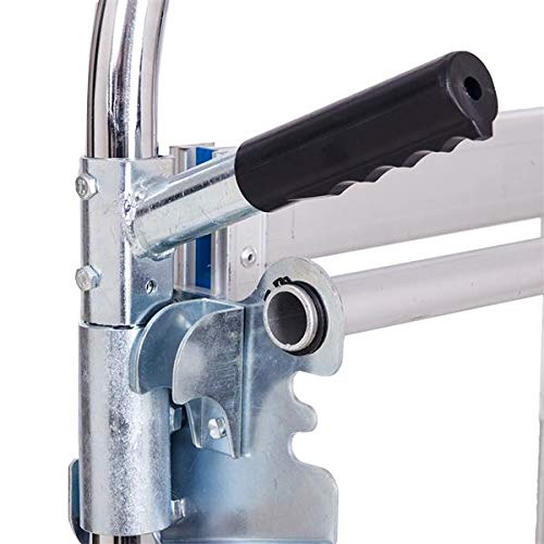Heavy Duty 770lb Ergonomic Aluminum Hand Truck - Folding 3-in-1 Luggage Cart for Travel, Moving & Office Use | Portable Dolly for Suitcases, Packages & Home Storage Organization