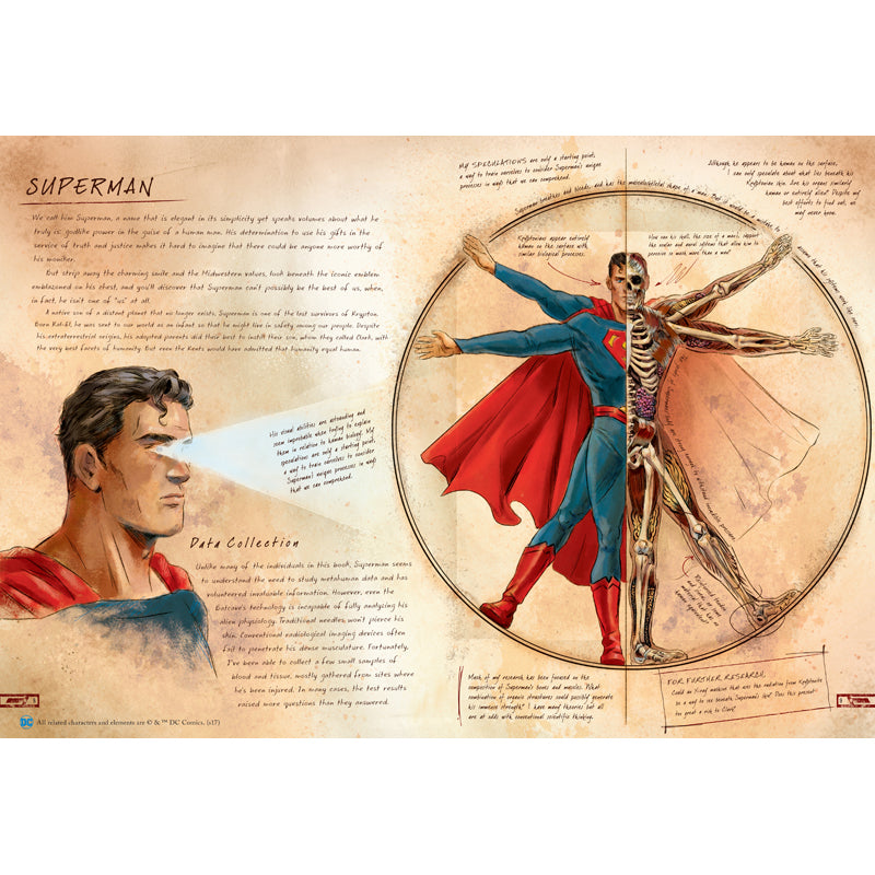 DC Comics: Anatomy of a Metahuman - Explore Superhuman Biology | Perfect for Comic Fans & Collectors | Great Gift for DC Enthusiasts