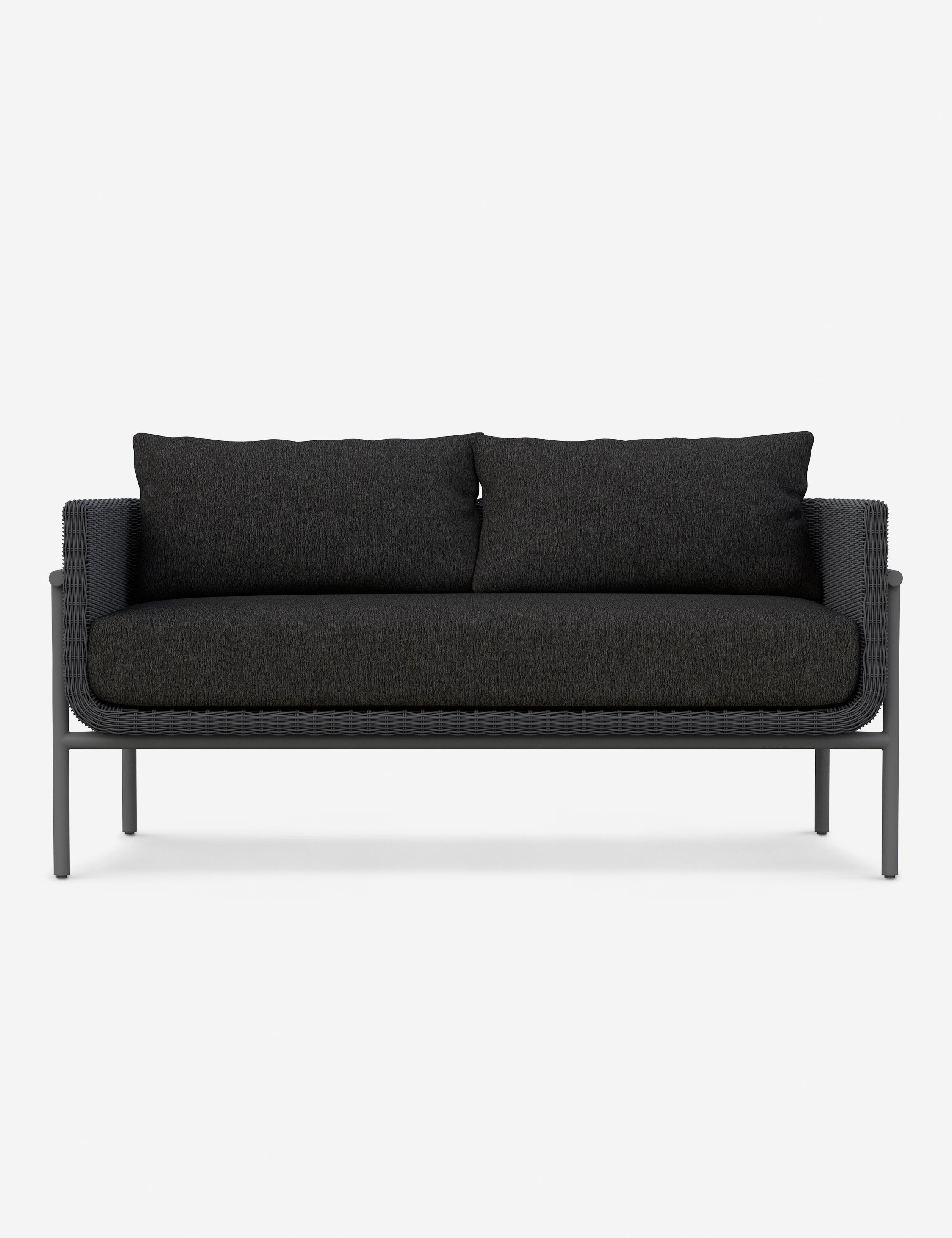 Camira Indoor Outdoor Loveseat - Comfortable 2-Seater Sofa for Patio, Garden & Living Room - Perfect for Relaxing & Entertaining