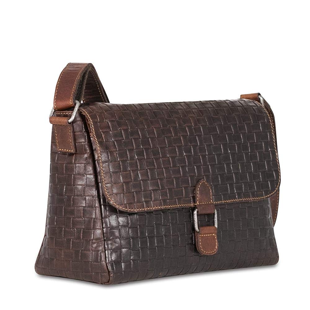 Voyager Woven Olivia Crossbody Bag #WF218 - Stylish Women's Leather Shoulder Purse for Everyday Use, Travel & Shopping