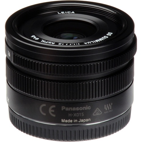 Panasonic Lumix G Leica DG Summilux 15mm f/1.7 ASPH Lens - Fast Prime Lens for Micro Four Thirds Cameras | Perfect for Portrait, Street & Low Light Photography