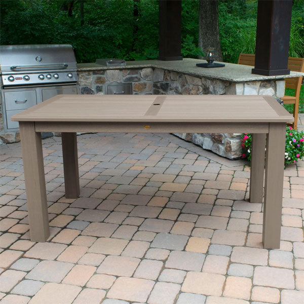 Premium Outdoor Rectangular Dining Table - Weather-Resistant Patio Furniture for Backyard, Garden & Poolside Dining - Perfect for BBQs, Parties & Family Gatherings