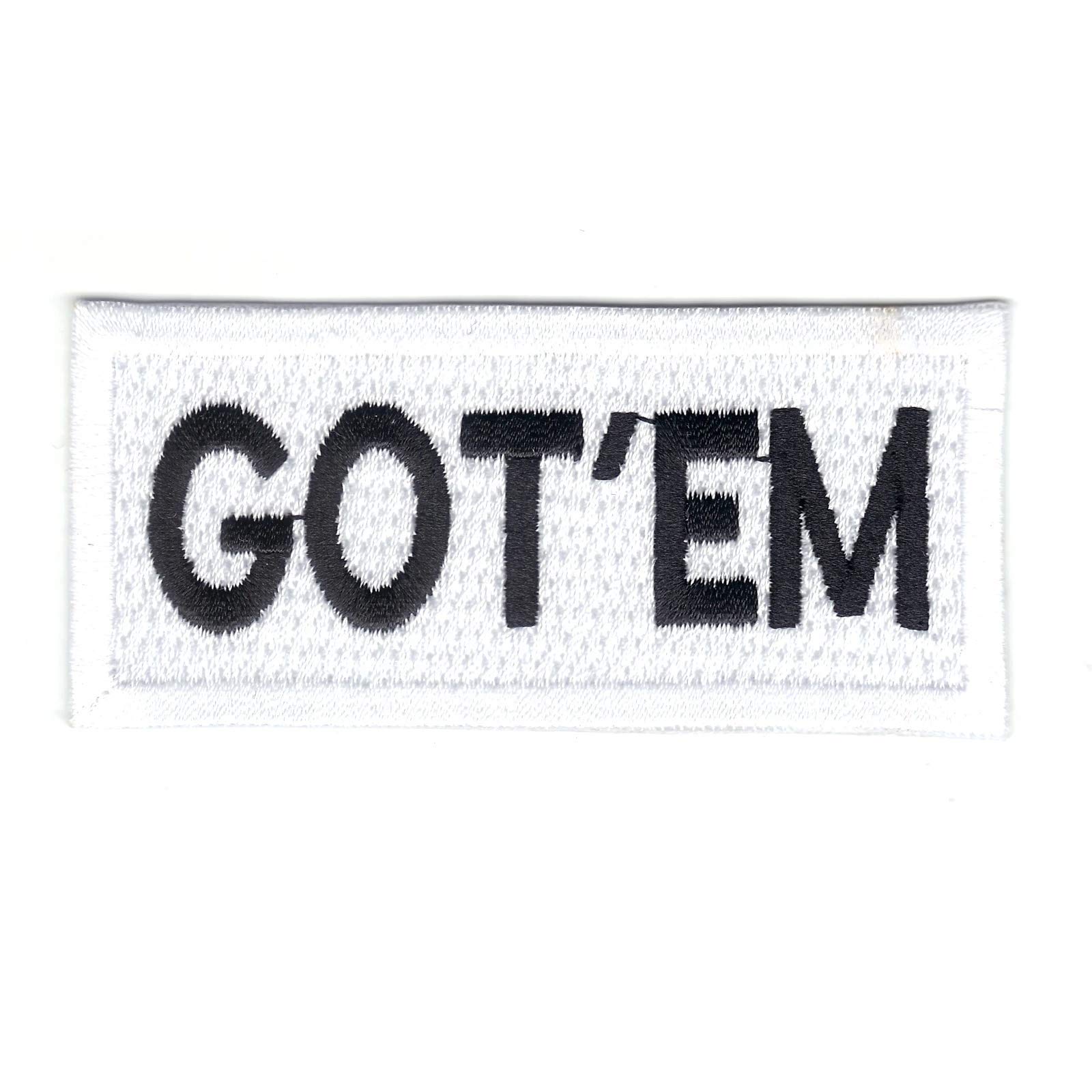 Got Em Box Patch Meme - Embroidered Iron On Patches for Jackets, Hats & DIY Crafts - Funny Meme Appliques for Clothing Customization