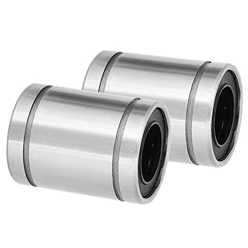 High-Performance Linear Ball Bearings with Flange - Smooth Motion Bearings for CNC Machines, 3D Printers & Automation Equipment | Ideal for Precision Engineering & DIY Projects