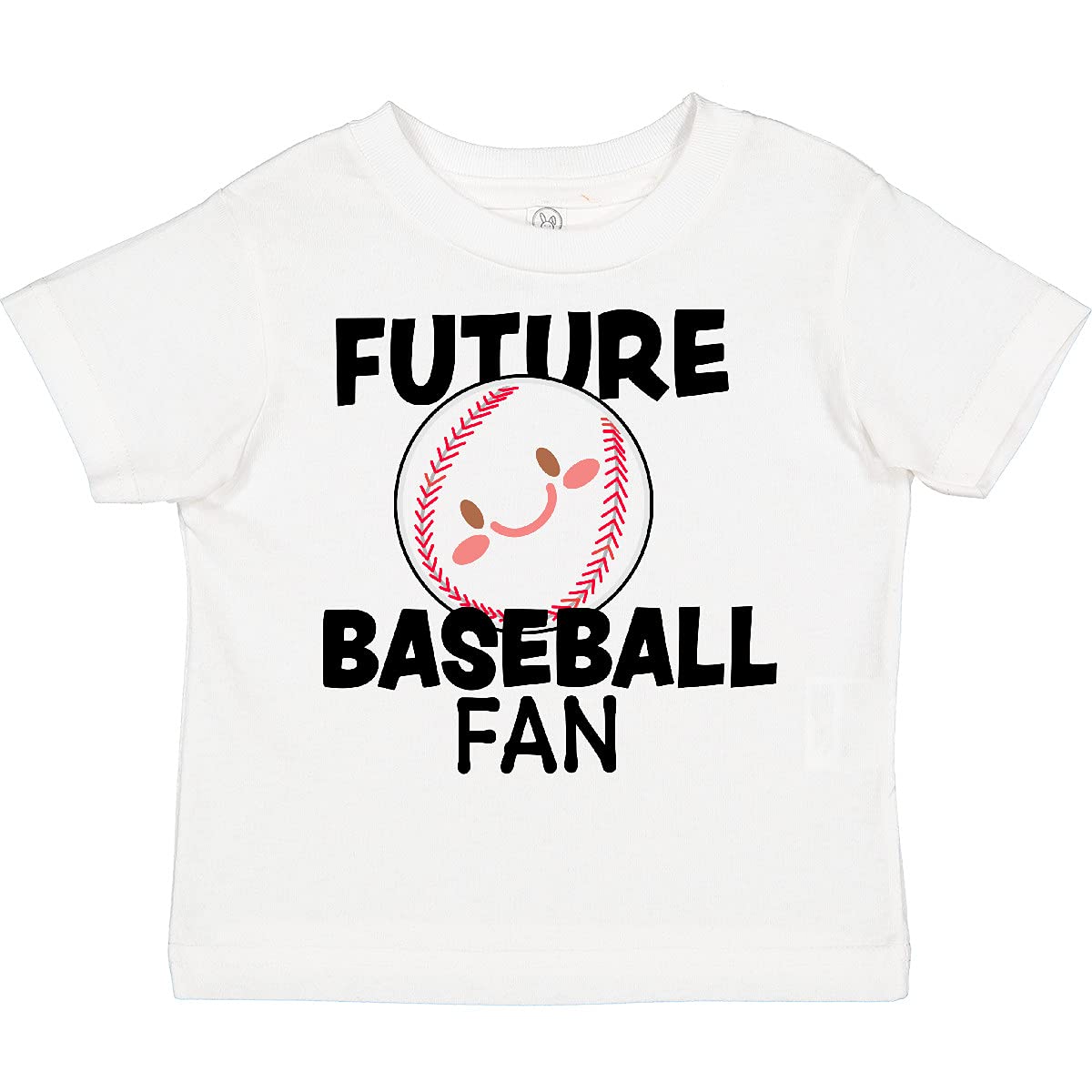 Inktastic Future Baseball Fan Toddler T-Shirt - Cute Baseball Lover Outfit for Baby Boys & Girls - Perfect for Game Day, Birthday Parties & Playdates