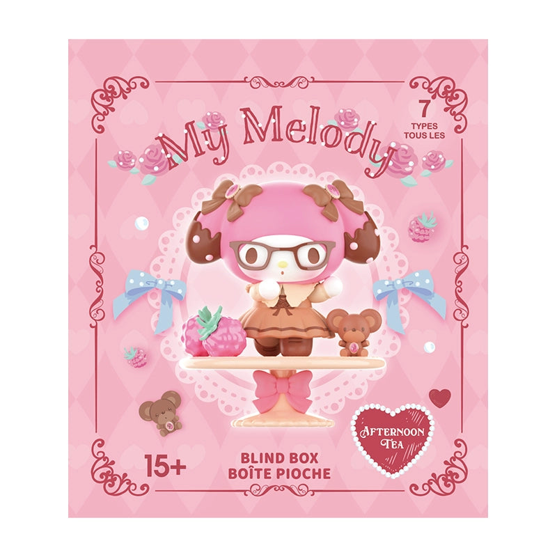 MELODY Afternoon Tea Series Blind Box - Cute Collectible Figures for Tea Party, Gift for Girls & Women - Perfect for Birthday, Home Decor, and Kawaii Lover Collections