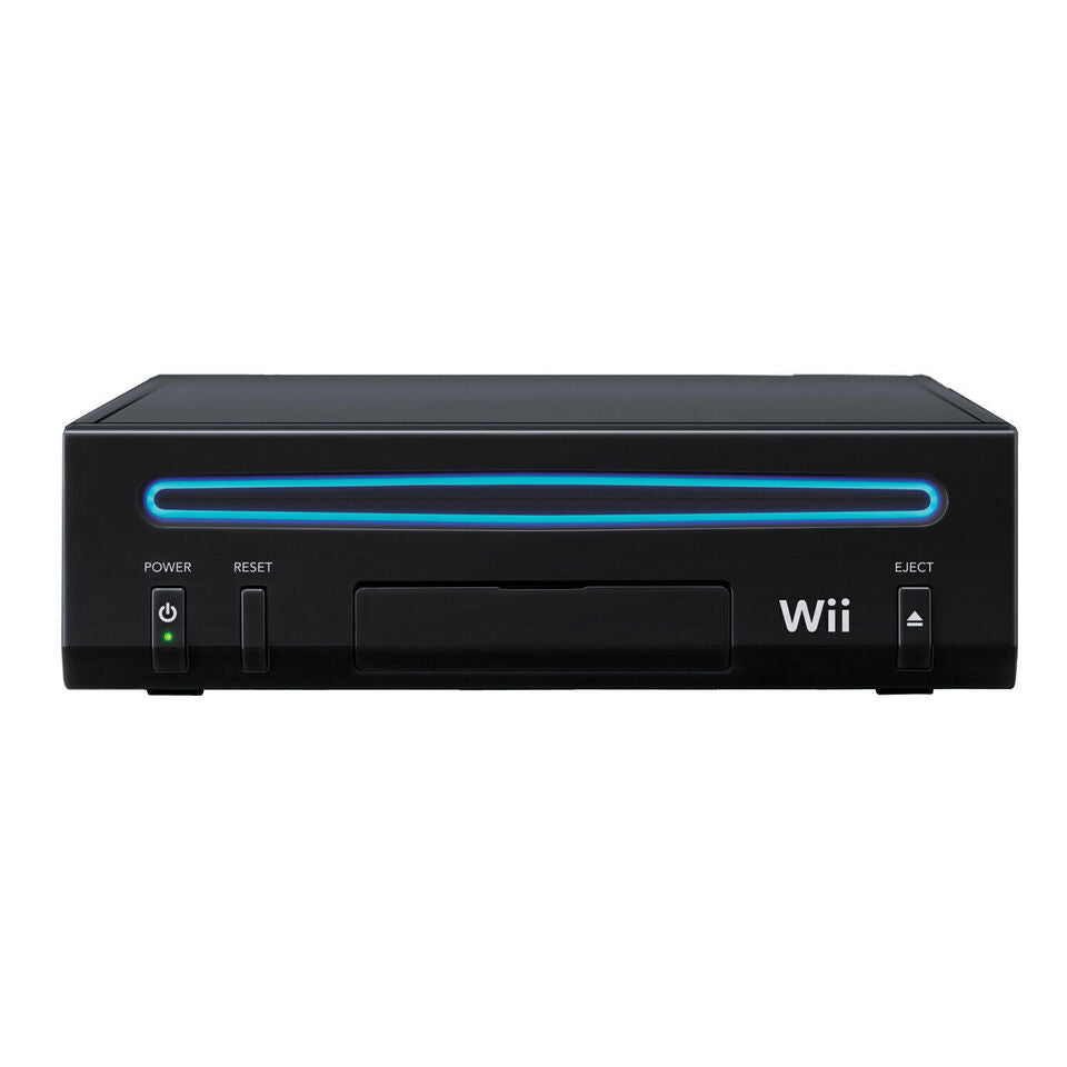 Nintendo Wii Console Black RVL 101 - HD Gaming System with Motion Controls | Perfect for Family Game Nights & Home Entertainment