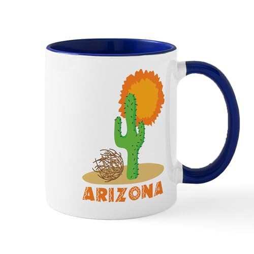 White/Navy Inside - ARIZONA Mugs