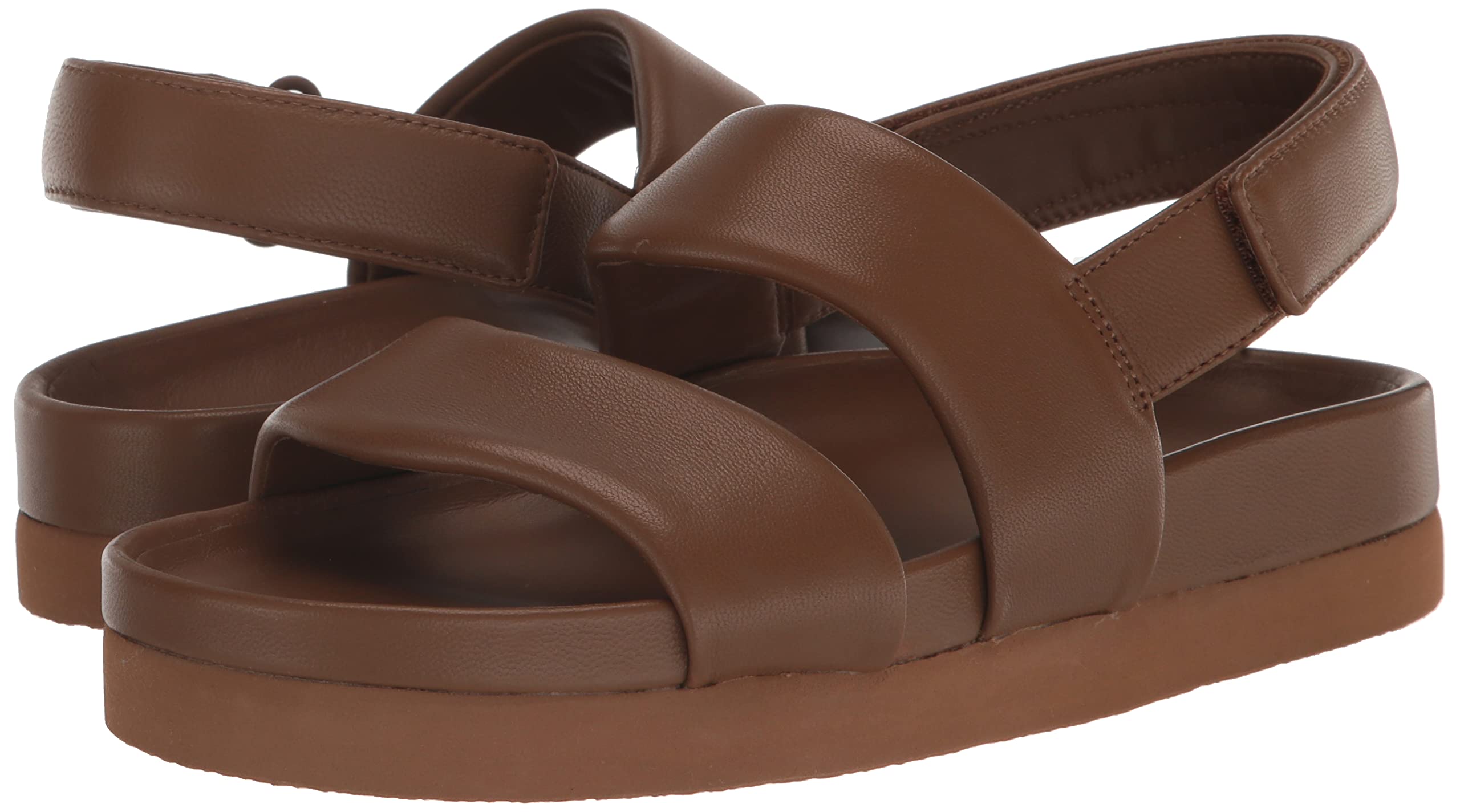 Vince Women's Gemini Sandals - Comfortable Leather Slide Sandals for Women | Summer Casual & Beach Wear | Perfect for Walking, Travel & Vacation
