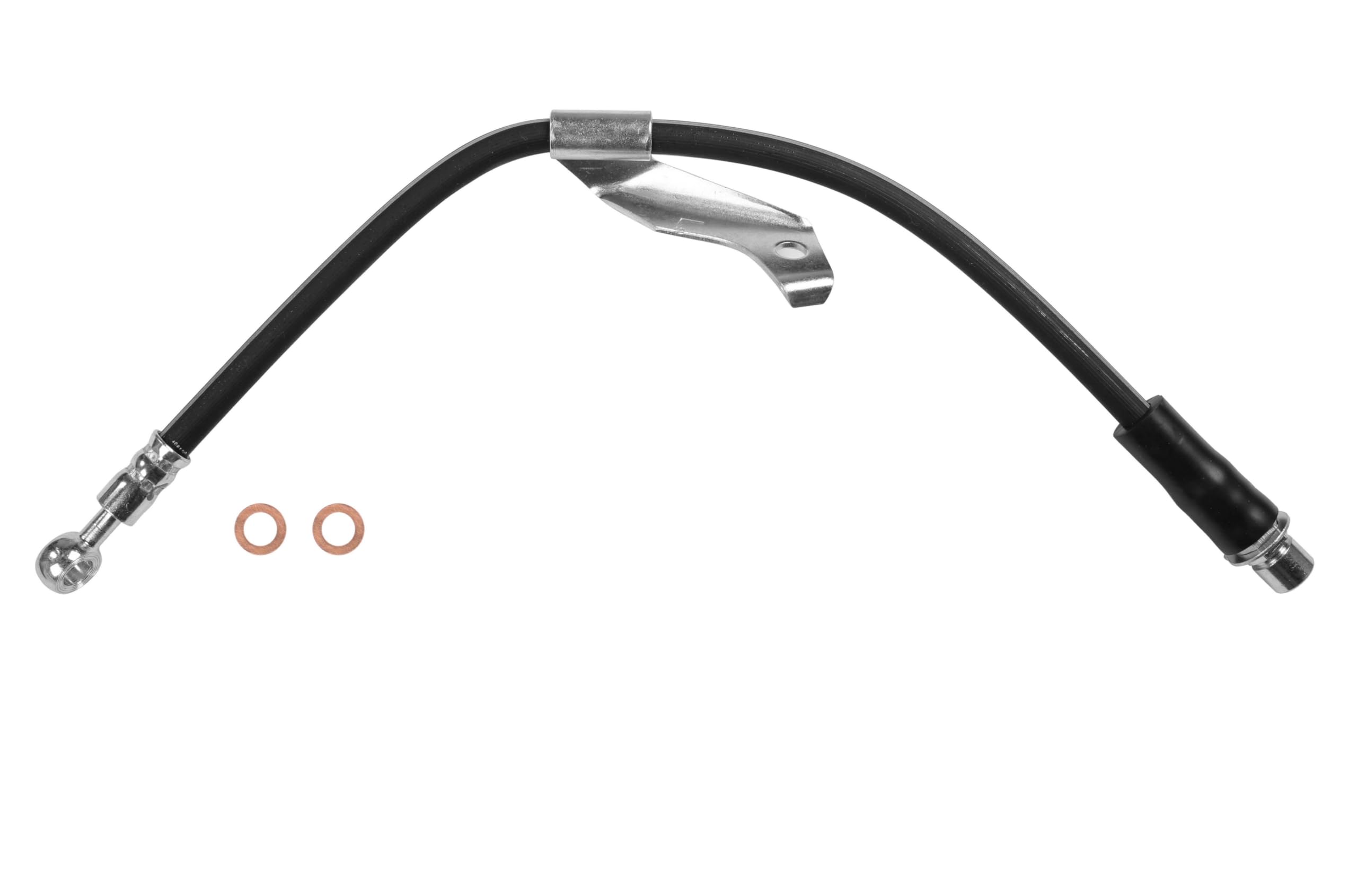 Sunsong 2202869 Brake Hydraulic Hose - High Performance Replacement Hose for Trucks & SUVs - Durable DOT Approved Brake Line - Perfect for Off-Roading, Towing & Heavy Duty Use