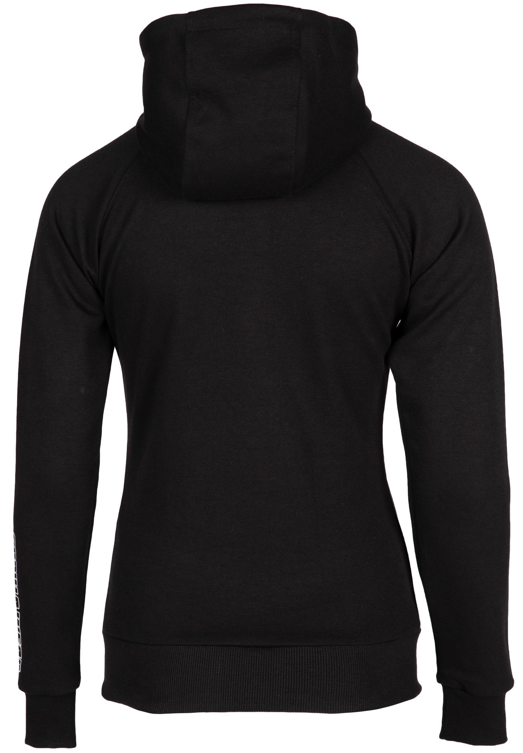 Marion Zipped Hoodie for Women - Soft Fleece Pullover with Front Pockets | Cozy Winter Sweatshirt for Casual Wear & Outdoor Activities | Black