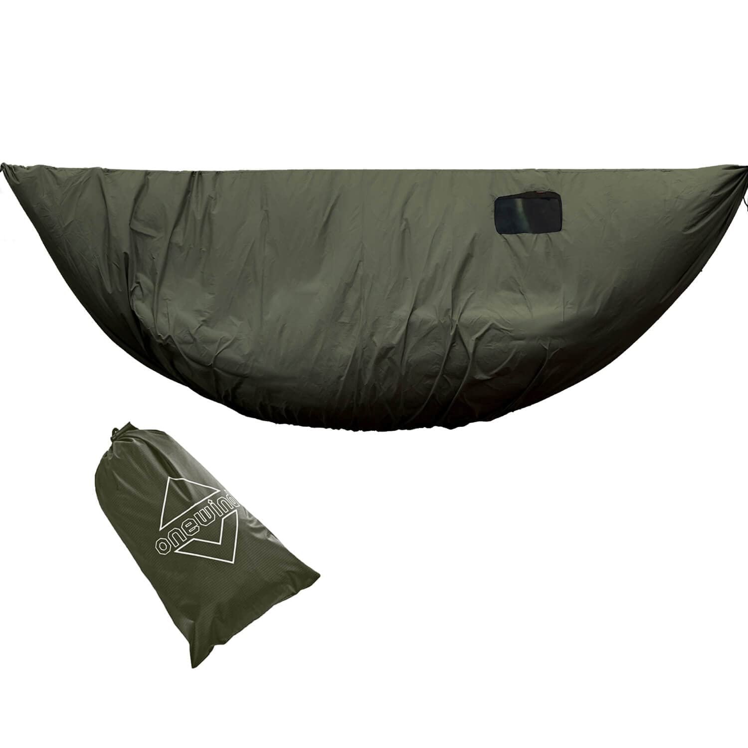 Onewind Insulated Hammock Underquilt for Winter Camping - Lightweight & Waterproof Cold Weather Protection Gear for Backpacking, Hiking, and Outdoor Adventures
