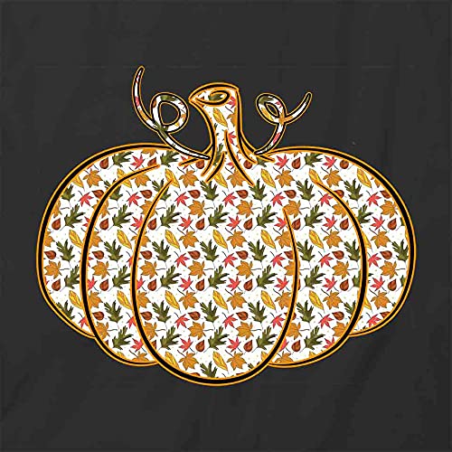 Pumpkin Graphic T-Shirt for Men & Women | Soft Cotton Black Printed Tee | Halloween Costume, Fall Fashion, Casual Outfit