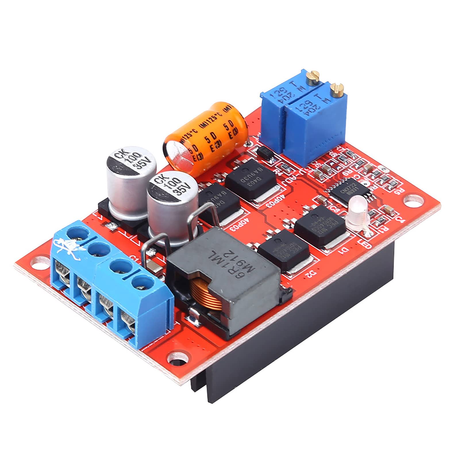 5A MPPT Solar Charge Controller - 3-Stage Charging, Low Power Consumption, for Solar Panels - Perfect for Factories, Off-Grid Systems & Solar Power Kits