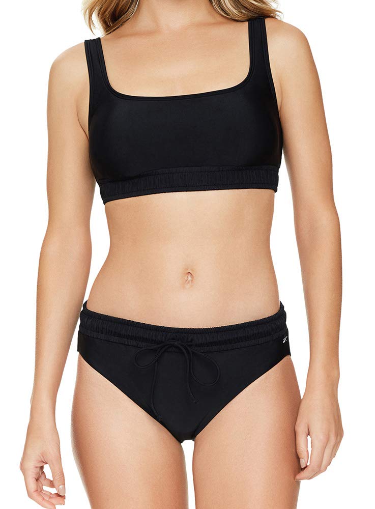 Reebok Women's Scoop Neck Fitness Sports Bra - Breathable Workout Top for Running, Yoga & Gym - Comfortable Support for Active Lifestyles