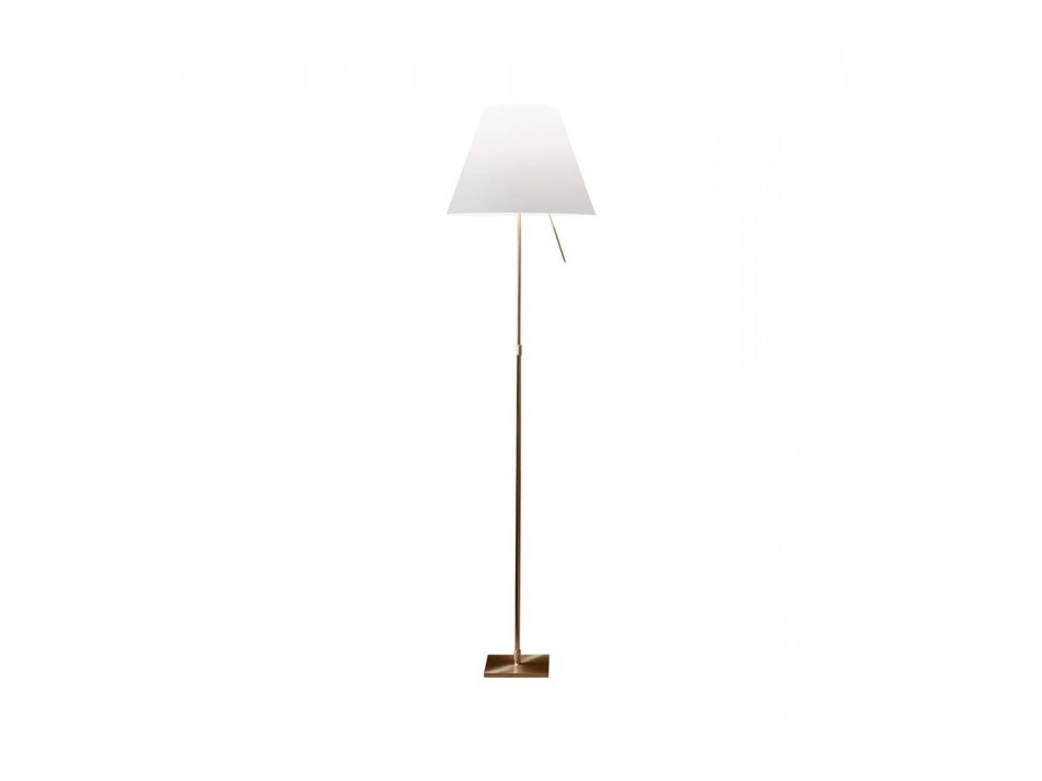 Costanza Modern Floor Lamp - Adjustable LED Standing Light for Living Room, Bedroom & Office - Dimmable Brightness & Energy Efficient Lighting for Home Decor