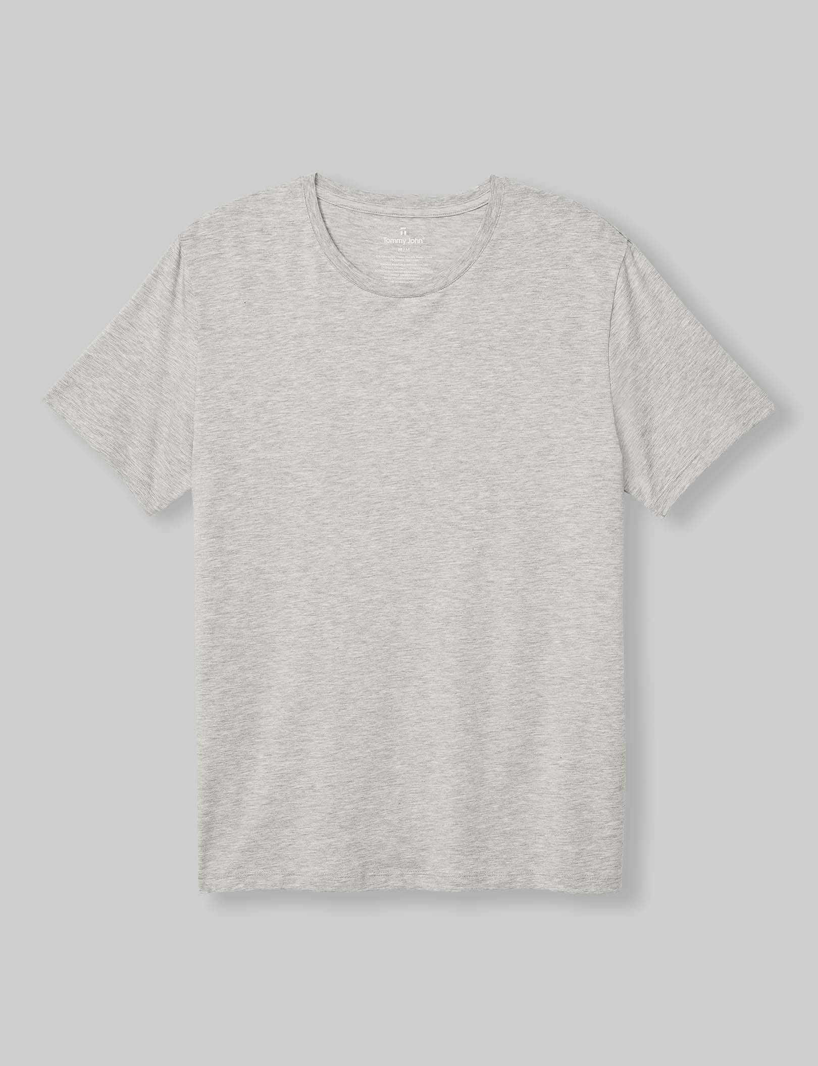 Second Skin Crew Neck T-Shirt for Men & Women | Ultra Soft Stretch Cotton | Perfect for Layering, Casual Wear & Everyday Comfort