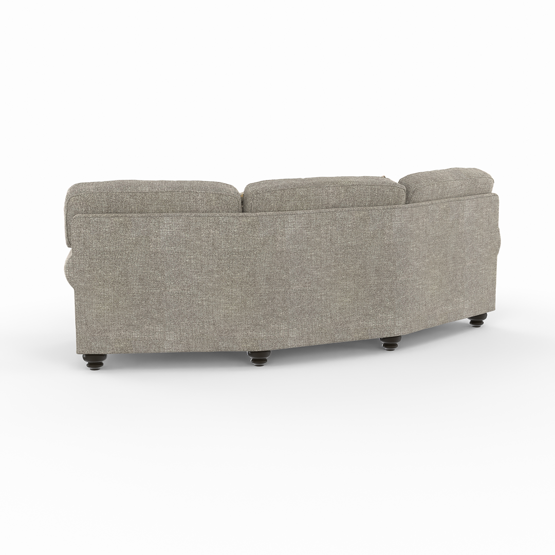 Alyssa Sofa - Modern Comfortable Fabric Couch for Living Room, Lounge & Home Decor - Perfect for Relaxing, Entertaining & Small Spaces