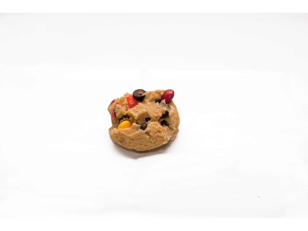 David's Cookies M&M Chocolate Chip Cookie Dough - 4oz (80 Pack) | Bulk Baking Supplies for Parties, Events & Homemade Treats