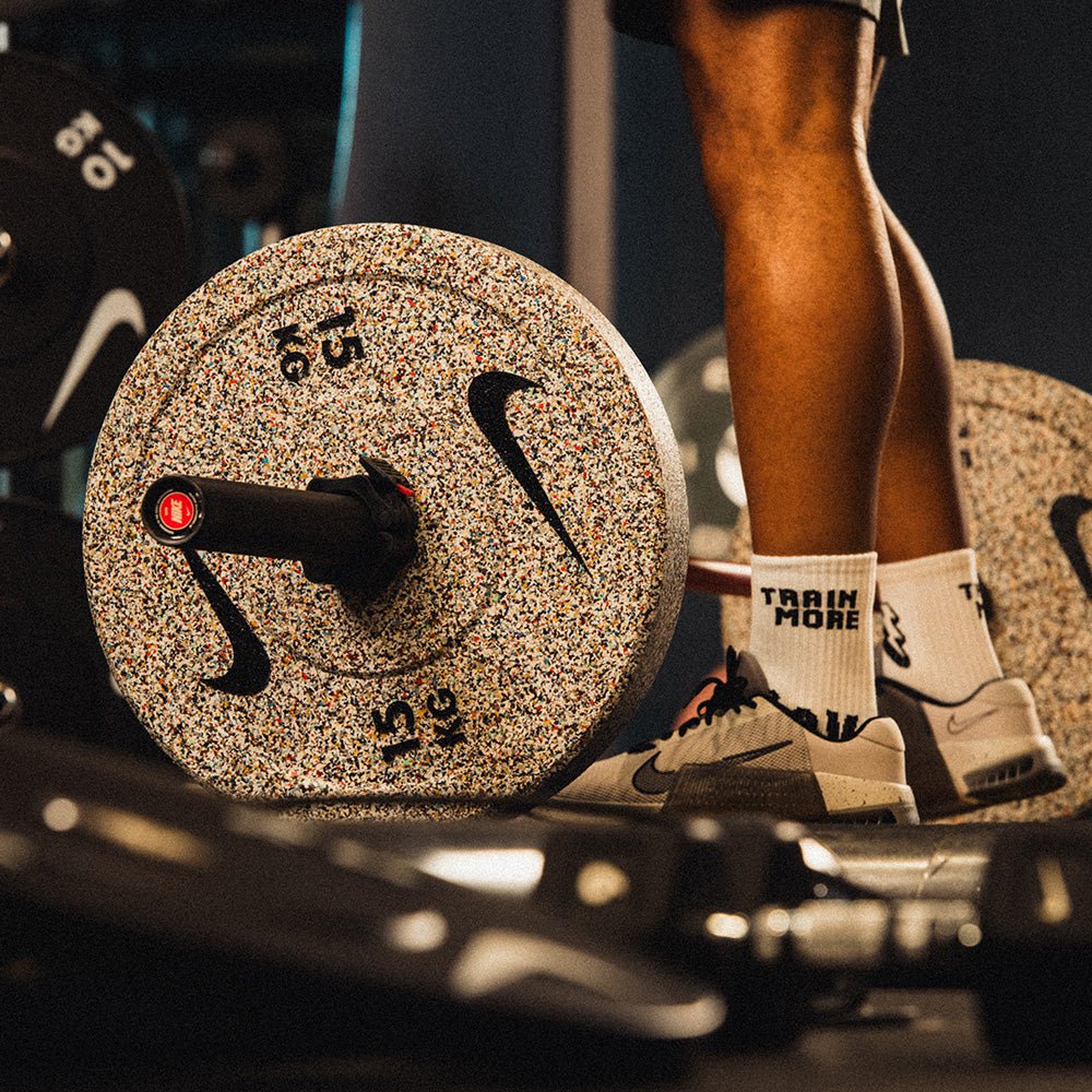 Nike Strength Grind Bumper Plates - Premium Weightlifting Plates for CrossFit & Powerlifting - Sold Individually - Perfect for Home Gym & Professional Training