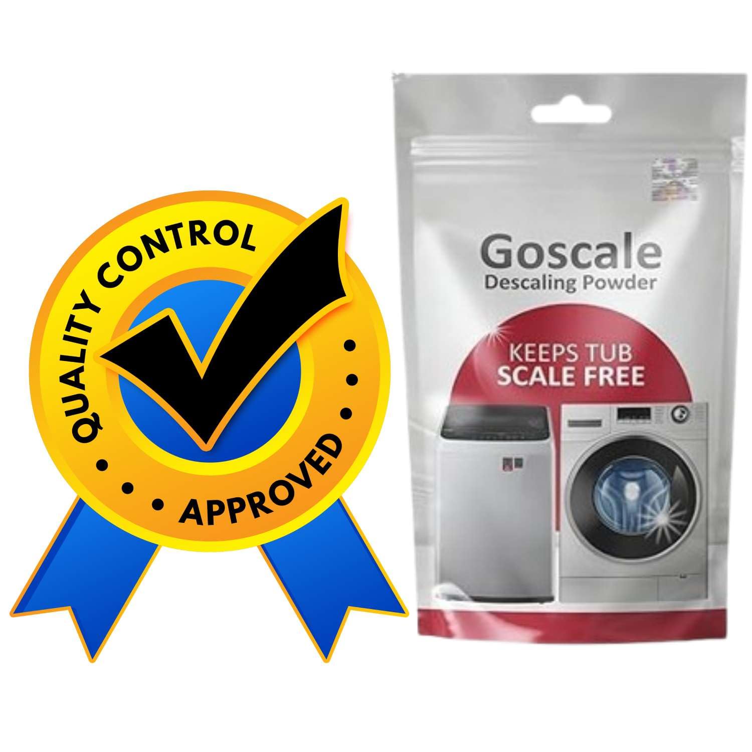 LG Washing Machine Descaler Powder - Compatible with Front Load & Top Load Models, 100g Descaling Cleaner for Drum & Tub (Pack of 2) - Removes Limescale, Odors & Residue for Fresh Laundry
