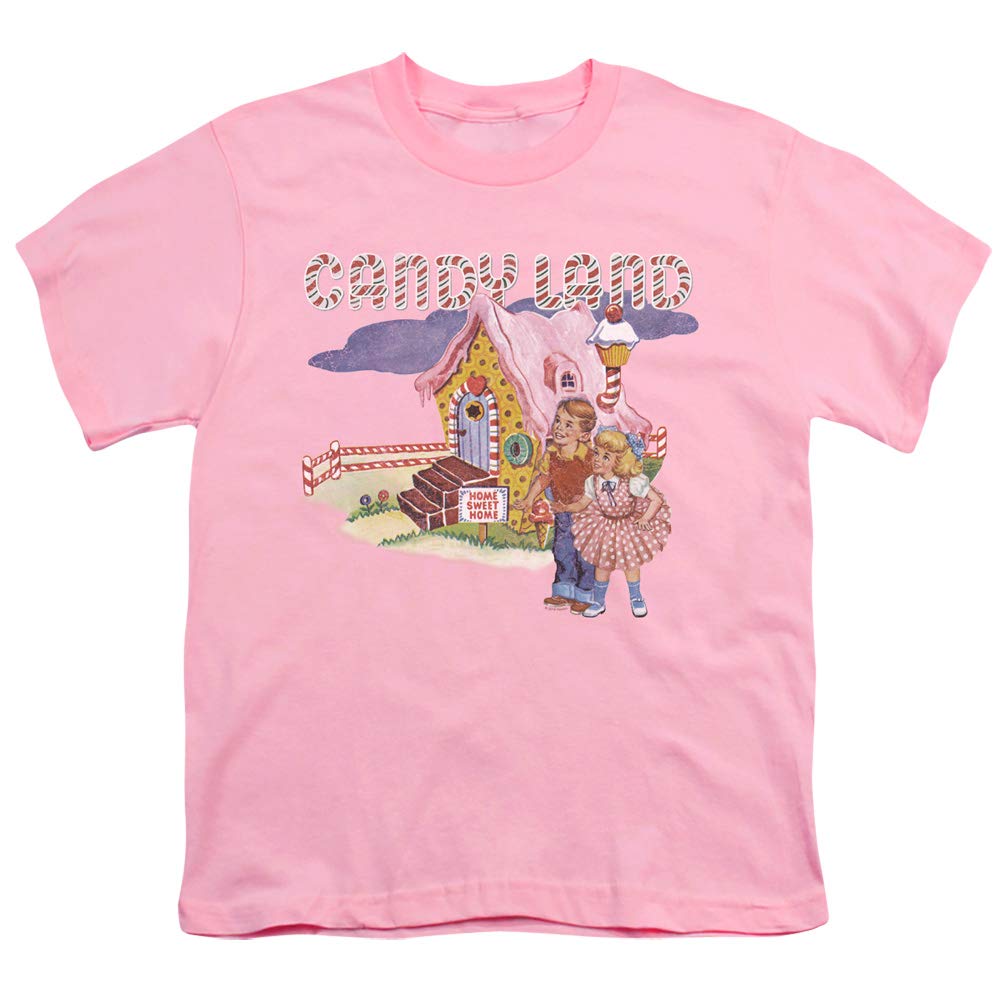 Candy Land Cotton Candy Unisex Youth T-Shirt | Sweet Themed Graphic Tee for Kids & Teens | Perfect for Birthday Parties, Halloween Costumes & Casual Wear